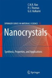 book Nanocrystals: Synthesis, Properties and Applications