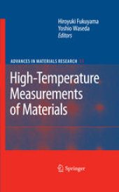 book High-Temperature Measurements of Materials