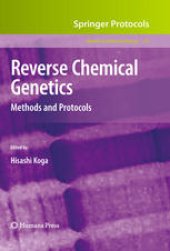 book Reverse chemical genetics: methods and protocols