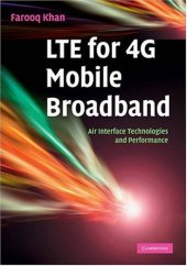 book LTE for 4G Mobile Broadband: Air Interface Technologies and Performance