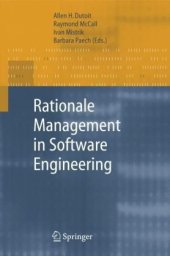 book Rationale management in software engineering