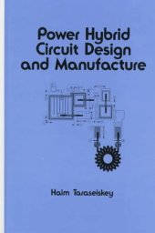 book Power hybrid circuit design and manufacture