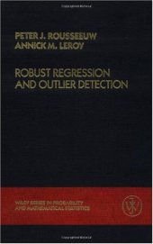 book Robust regression and outlier detection