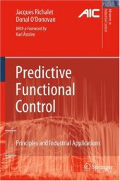 book Predictive functional control: principles and industrial applications