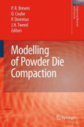 book Modelling of powder die compaction