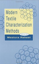 book Modern textile characterization methods