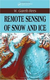 book Remote sensing of snow and ice