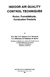 book Indoor air quality control techniques: radon, formaldehyde, combustion products