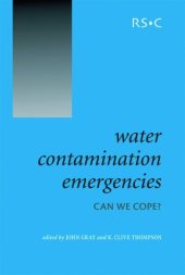 book Water contamination emergencies: can we cope?