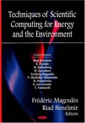 book Techniques of scientific computing for the energy and environment