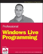 book Professional Windows Live programming