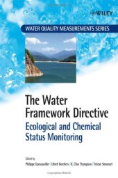 book The water framework directive: ecological and chemical status monitoring