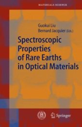 book Spectroscopic Properties of Rare Earths in Optical Materials