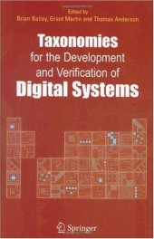 book Taxonomies for the development and verification of digital systems