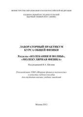 book Лабораторный практикум курса общей физики. Разделы "Колебания и волны", "Молекулярная физика": учебное пособие для вузов