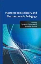 book Macroeconomic Theory and Macroeconomic Pedagogy