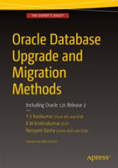 book Oracle Database Upgrade and Migration Methods: Including Oracle 12c Release 2