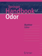 book Springer Handbook of Odor