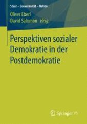 book Perspektiven sozialer Demokratie in der Postdemokratie