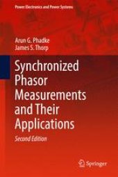 book Synchronized Phasor Measurements and Their Applications