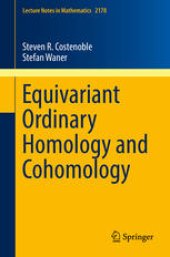 book Equivariant Ordinary Homology and Cohomology