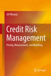 book Credit Risk Management: Pricing, Measurement, and Modeling