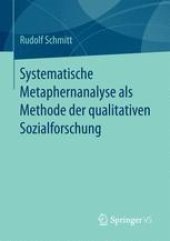 book Systematische Metaphernanalyse als Methode der qualitativen Sozialforschung