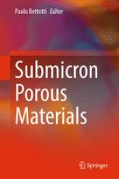 book Submicron Porous Materials