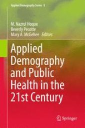 book Applied Demography and Public Health in the 21st Century