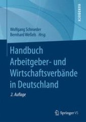 book Handbuch Arbeitgeber- und Wirtschaftsverbände in Deutschland