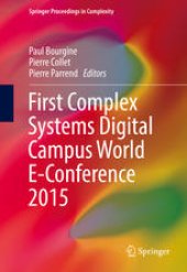 book First Complex Systems Digital Campus World E-Conference 2015