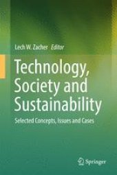 book Technology, Society and Sustainability: Selected Concepts, Issues and Cases