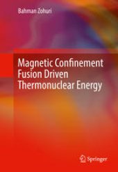 book Magnetic Confinement Fusion Driven Thermonuclear Energy