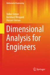 book Dimensional Analysis for Engineers