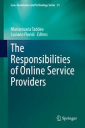 book The Responsibilities of Online Service Providers