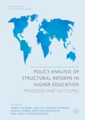 book Policy Analysis of Structural Reforms in Higher Education: Processes and Outcomes