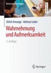 book Wahrnehmung und Aufmerksamkeit