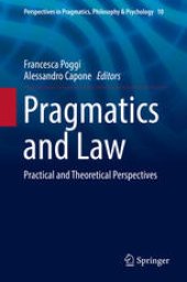 book Pragmatics and Law: Practical and Theoretical Perspectives