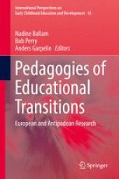 book Pedagogies of Educational Transitions : European and Antipodean Research