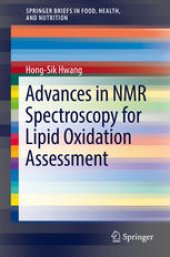 book Advances in NMR Spectroscopy for Lipid Oxidation Assessment