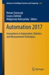 book Automation 2017: Innovations in Automation, Robotics and Measurement Techniques