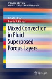 book Mixed Convection in Fluid Superposed Porous Layers