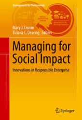 book Managing for Social Impact: Innovations in Responsible Enterprise