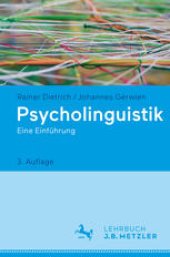 book Psycholinguistik: Eine Einführung