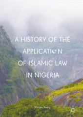 book A History of the Application of Islamic Law in Nigeria