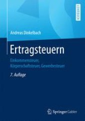 book Ertragsteuern: Einkommensteuer, Körperschaftsteuer, Gewerbesteuer