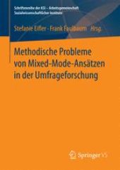 book Methodische Probleme von Mixed-Mode-Ansätzen in der Umfrageforschung