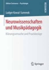 book Neurowissenschaften und Musikpädagogik: Klärungsversuche und Praxisbezüge