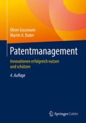 book Patentmanagement: Innovationen erfolgreich nutzen und schützen