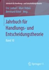 book Jahrbuch für Handlungs- und Entscheidungstheorie: Band 10